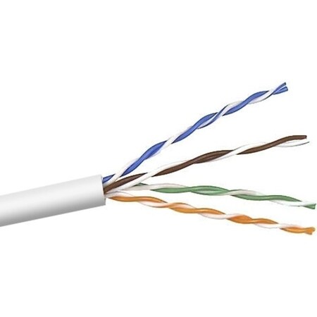 Belkin Taa Cat5E Solid Bulk Cable, 4Pr;24Awg; 1 TAA504-1000WH-R